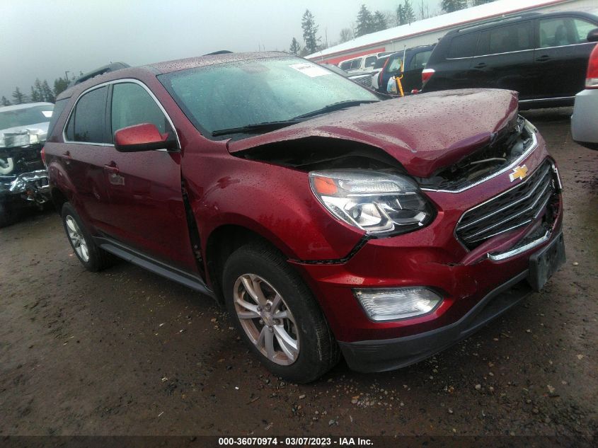 2017 CHEVROLET EQUINOX LT - 2GNFLFEK0H6107798