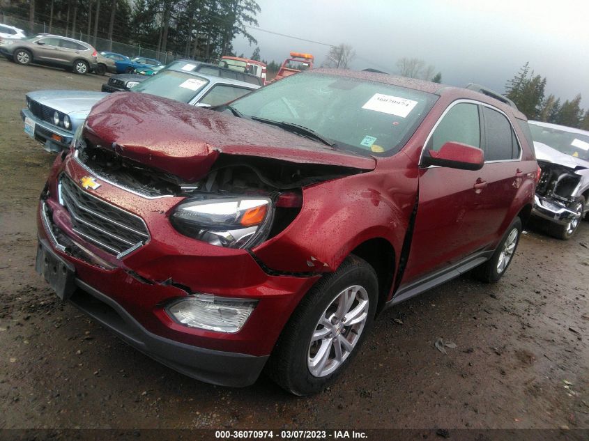 2017 CHEVROLET EQUINOX LT - 2GNFLFEK0H6107798