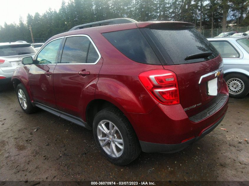 2017 CHEVROLET EQUINOX LT - 2GNFLFEK0H6107798