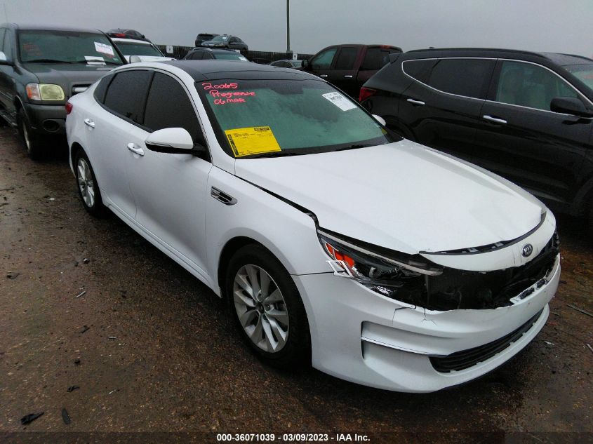 2018 KIA OPTIMA EX - 5XXGU4L35JG261513