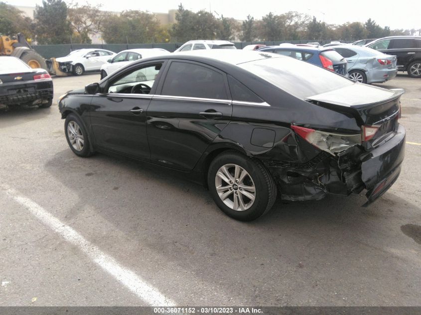 2013 HYUNDAI SONATA GLS PZEV - 5NPEB4AC1DH756462