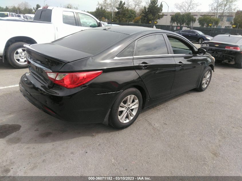 2013 HYUNDAI SONATA GLS PZEV - 5NPEB4AC1DH756462