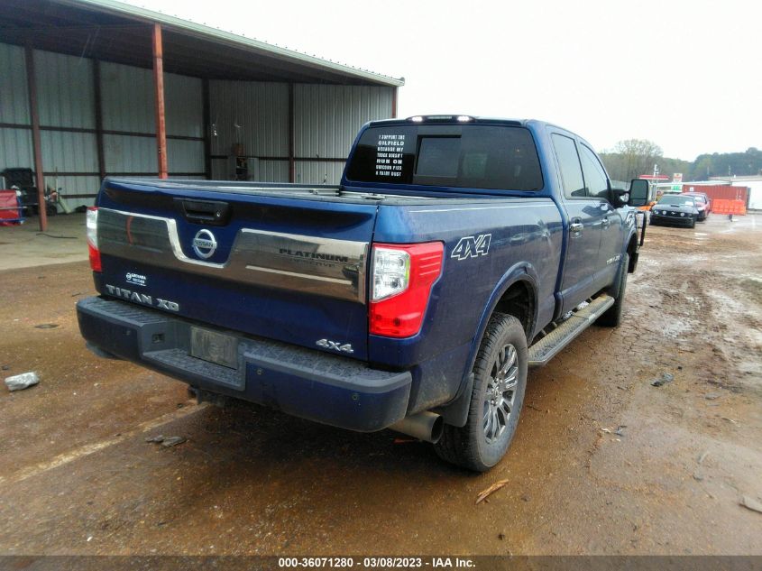 2016 NISSAN TITAN XD PLATINUM RESERVE 1N6BA1F48GN517112