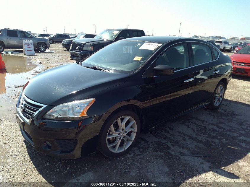 2014 NISSAN SENTRA SR - 3N1AB7AP5EY318859