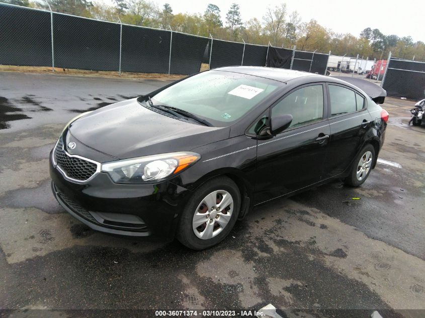 2016 KIA FORTE LX - KNAFK4A6XG5492707