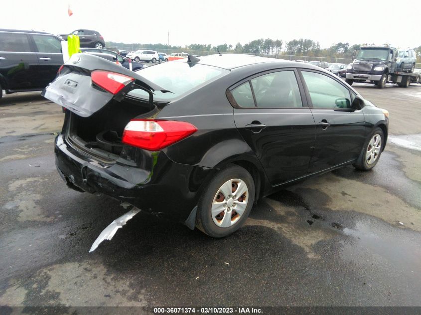 2016 KIA FORTE LX - KNAFK4A6XG5492707