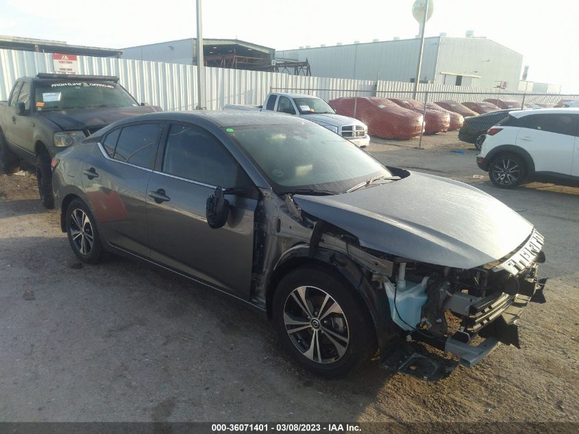 2022 NISSAN SENTRA SV - 3N1AB8CV7NY248525