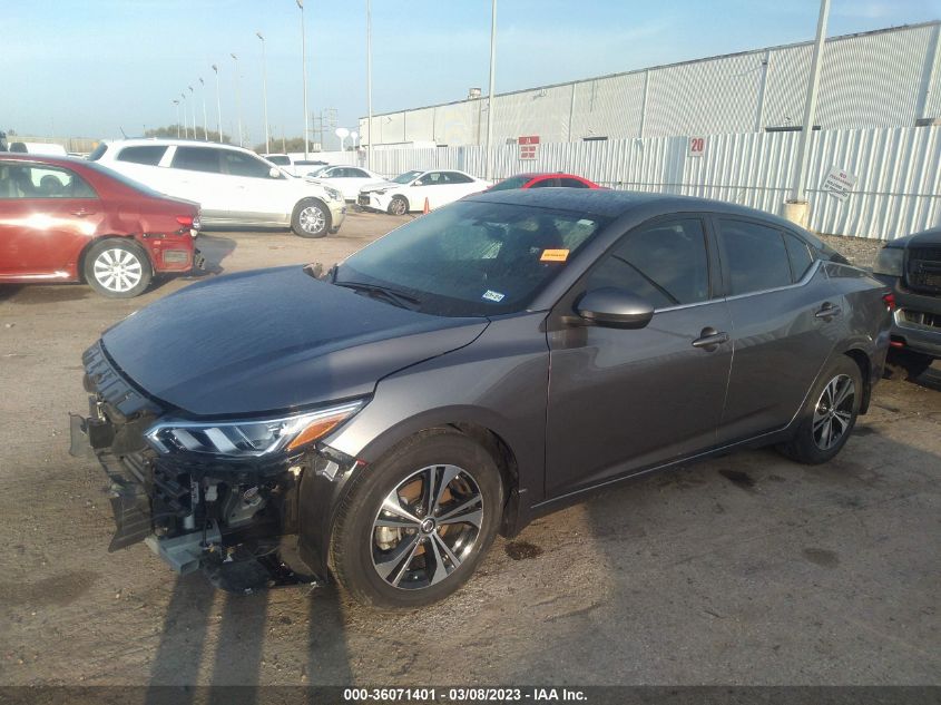 2022 NISSAN SENTRA SV - 3N1AB8CV7NY248525