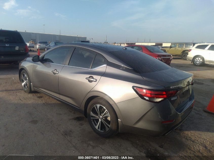 2022 NISSAN SENTRA SV - 3N1AB8CV7NY248525