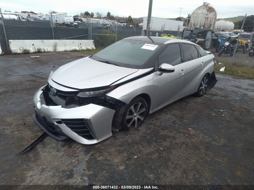 2017 TOYOTA MIRAI JTDBVRBD0HA001721