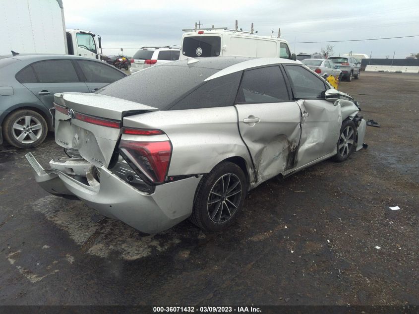 2017 TOYOTA MIRAI JTDBVRBD0HA001721