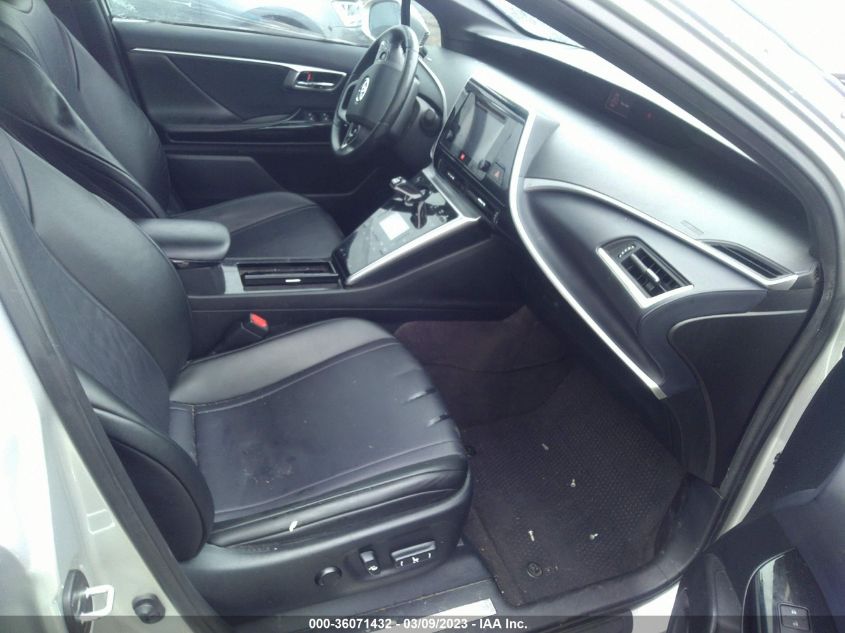 2017 TOYOTA MIRAI JTDBVRBD0HA001721