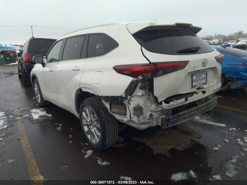 2021 TOYOTA HIGHLANDER LIMITED/PLATINUM - 5TDDZRBH6MS526568