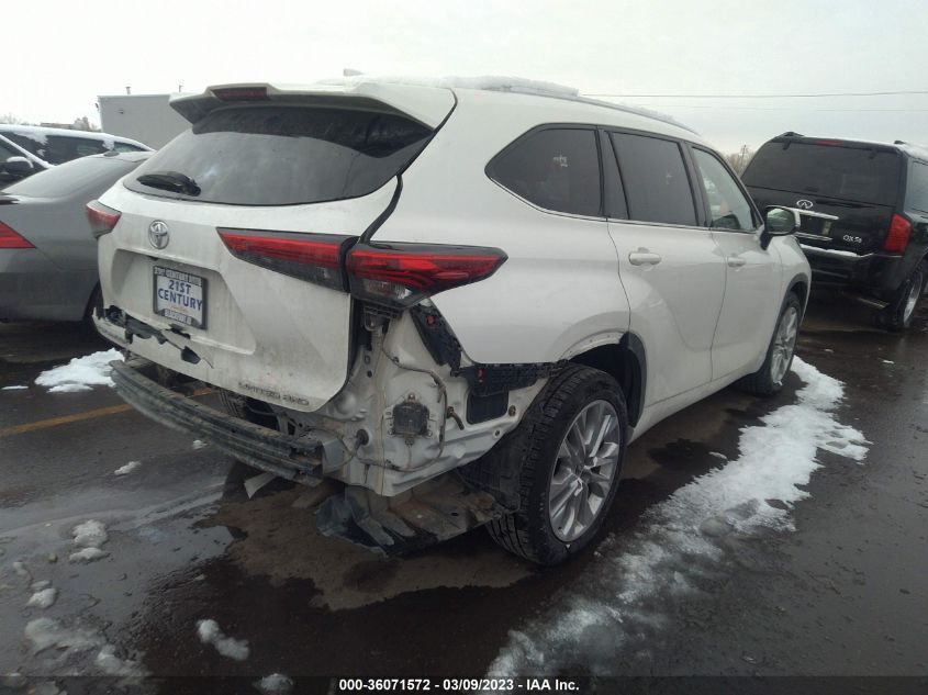 2021 TOYOTA HIGHLANDER LIMITED/PLATINUM - 5TDDZRBH6MS526568