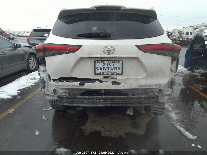 2021 TOYOTA HIGHLANDER LIMITED/PLATINUM - 5TDDZRBH6MS526568