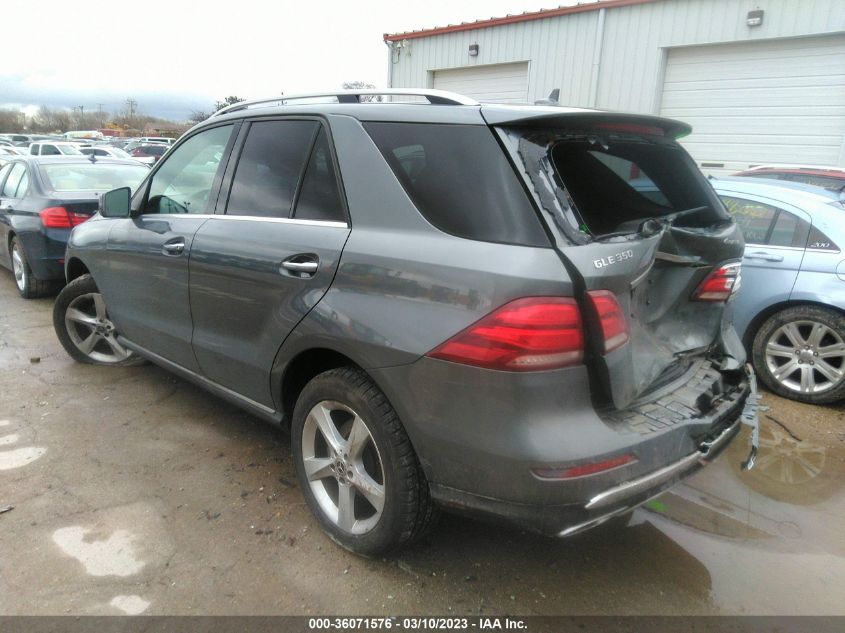 2017 MERCEDES-BENZ GLE GLE 350 - 4JGDA5HB9HA960517