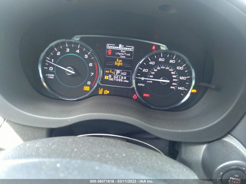 2017 SUBARU FORESTER TOURING - JF2SJAWC2HH474124