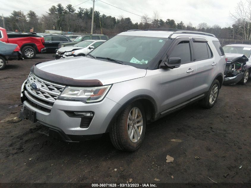 2018 FORD EXPLORER XLT - 1FM5K8D81JGC78439