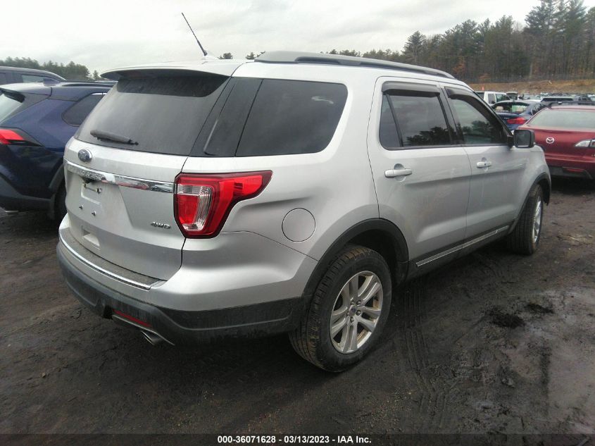 2018 FORD EXPLORER XLT - 1FM5K8D81JGC78439