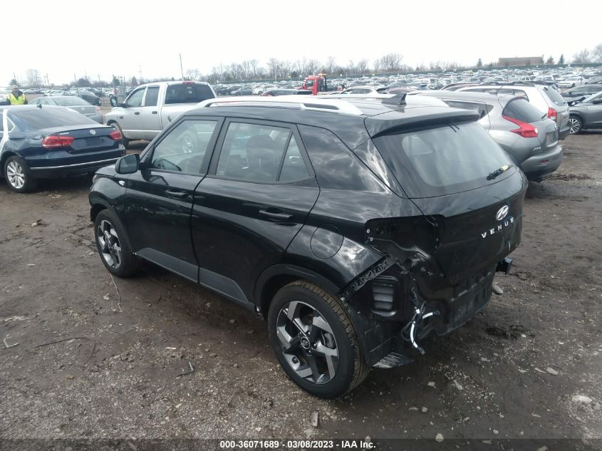 2022 HYUNDAI VENUE SEL - KMHRC8A35NU205301