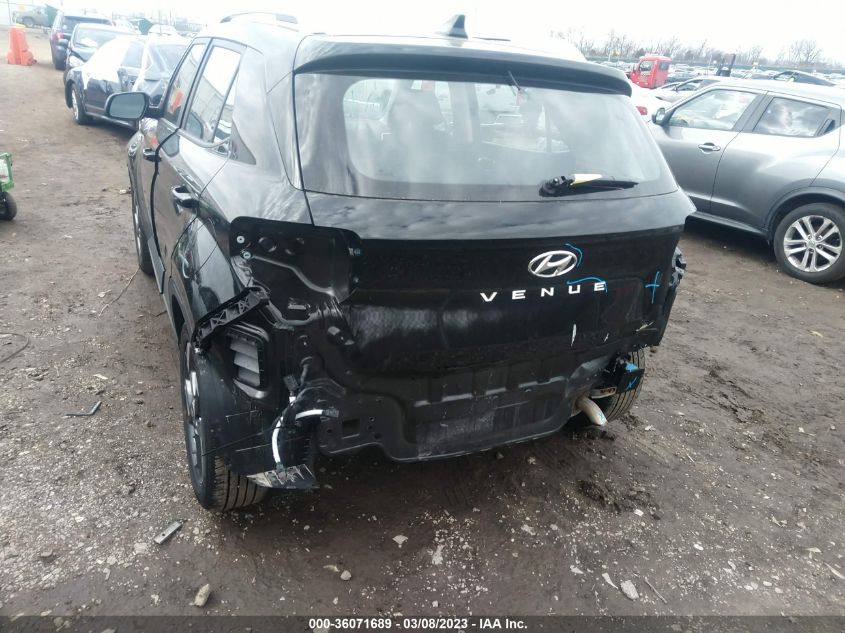 2022 HYUNDAI VENUE SEL - KMHRC8A35NU205301