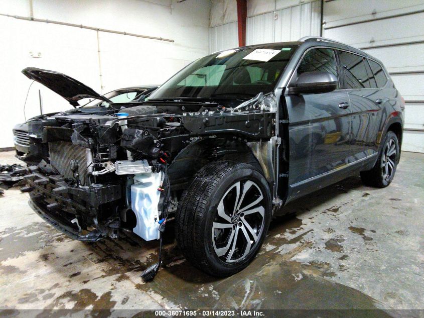 2021 VOLKSWAGEN ATLAS 3.6L V6 SEL PREMIUM - 1V2TR2CA4MC557354