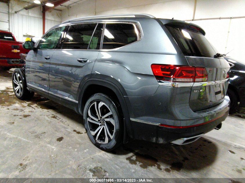 2021 VOLKSWAGEN ATLAS 3.6L V6 SEL PREMIUM - 1V2TR2CA4MC557354