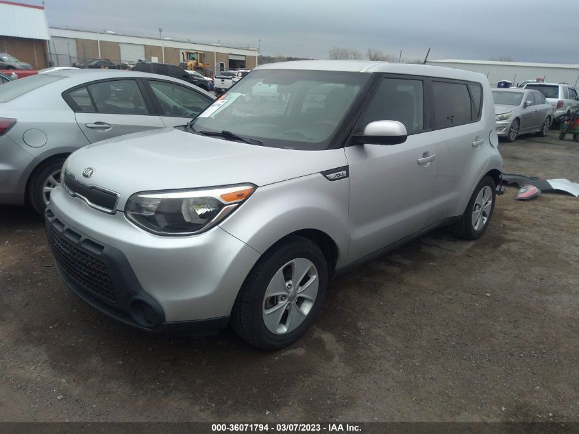 2015 KIA SOUL BASE - KNDJN2A29F7766486