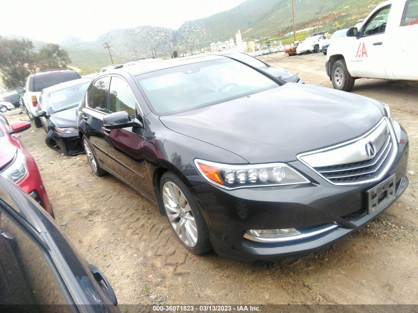 2014 ACURA RLX TECH PKG - JH4KC1F59EC003492