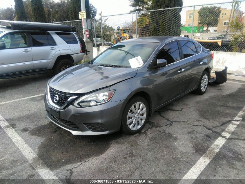 2016 NISSAN SENTRA S - 3N1AB7AP7GY213937