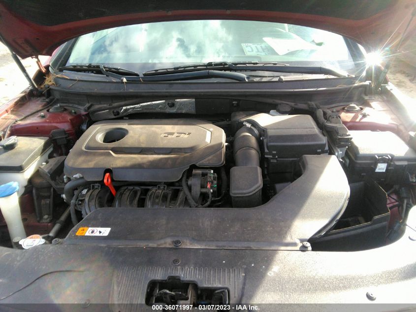 2015 HYUNDAI SONATA 2.4L SE - 5NPE24AF8FH115838