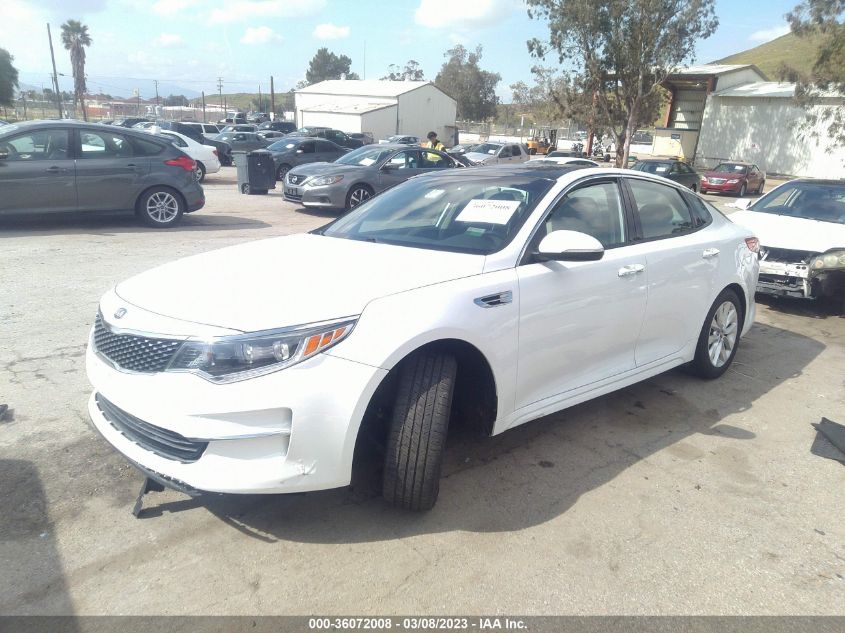 2018 KIA OPTIMA EX - 5XXGU4L34JG240846