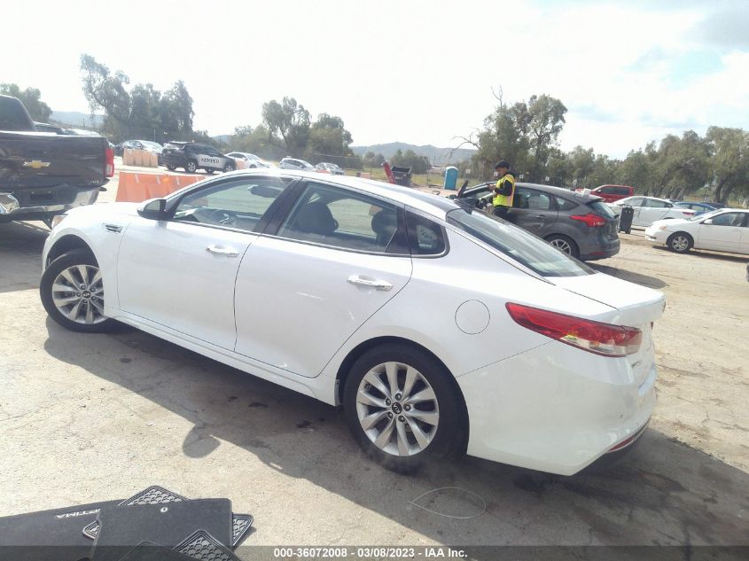 2018 KIA OPTIMA EX - 5XXGU4L34JG240846