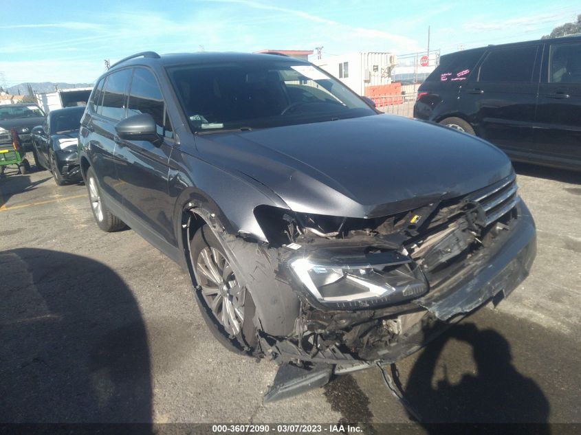 2018 VOLKSWAGEN TIGUAN S - 3VV1B7AX9JM030455