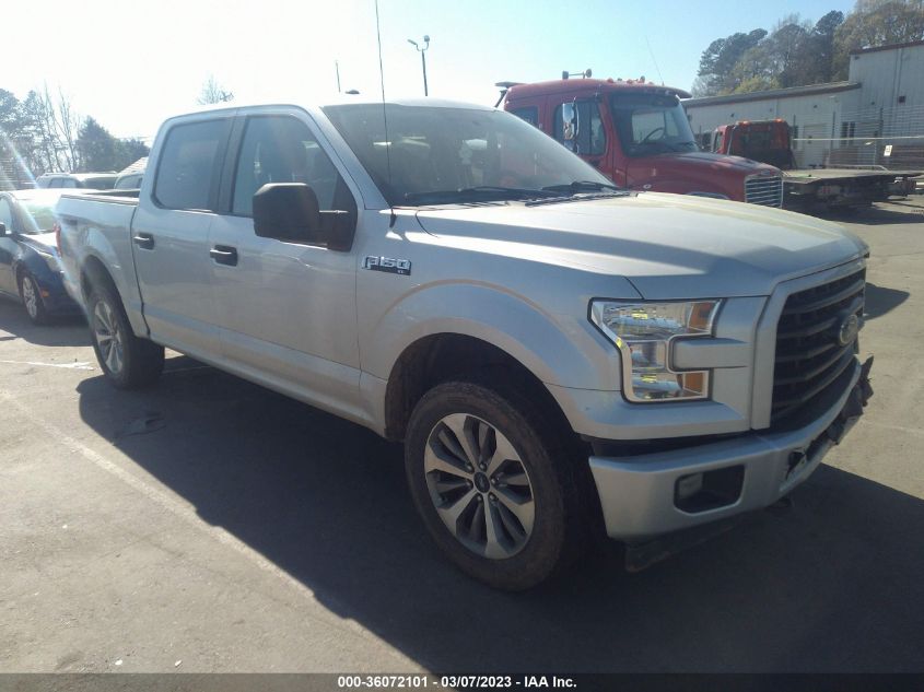 2017 FORD F-150 XL/XLT/LARIAT - 1FTEW1EF6HFB50632