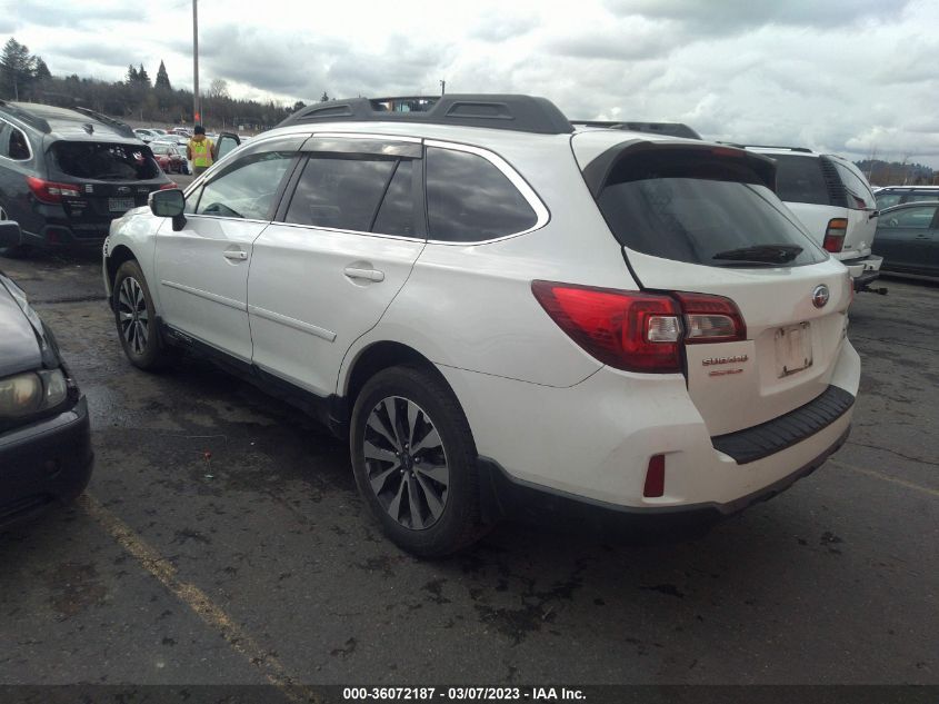 2015 SUBARU OUTBACK 3.6R LIMITED - 4S4BSENC7F3231113