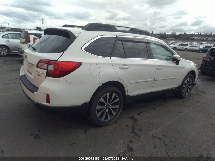 2015 SUBARU OUTBACK 3.6R LIMITED - 4S4BSENC7F3231113