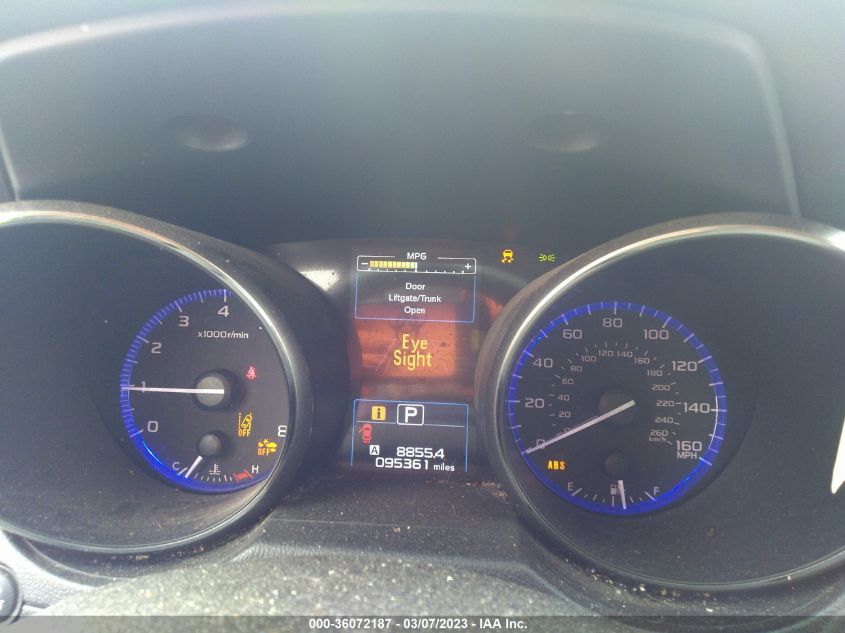 2015 SUBARU OUTBACK 3.6R LIMITED - 4S4BSENC7F3231113