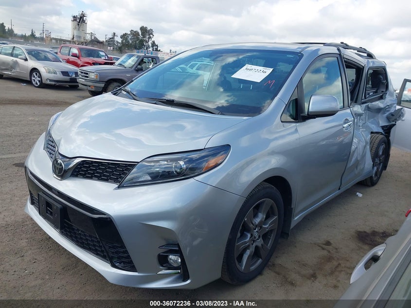 VIN 5TDXZ3DC5LS042952 2020 TOYOTA SIENNA SE