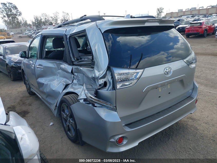 VIN 5TDXZ3DC5LS042952 2020 TOYOTA SIENNA SE