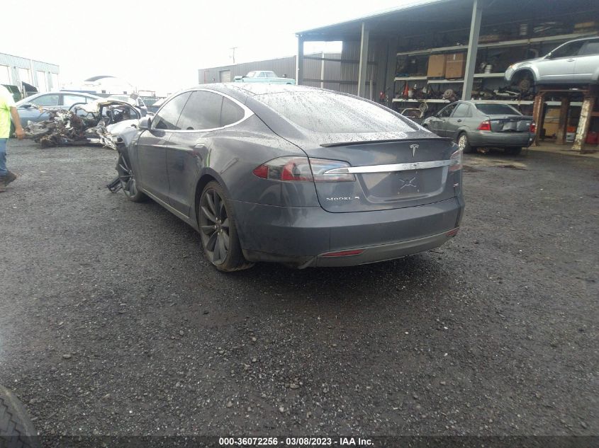 2014 TESLA MODEL S 60 KWH BATTERY/P85 - 5YJSA1H13EFP60585