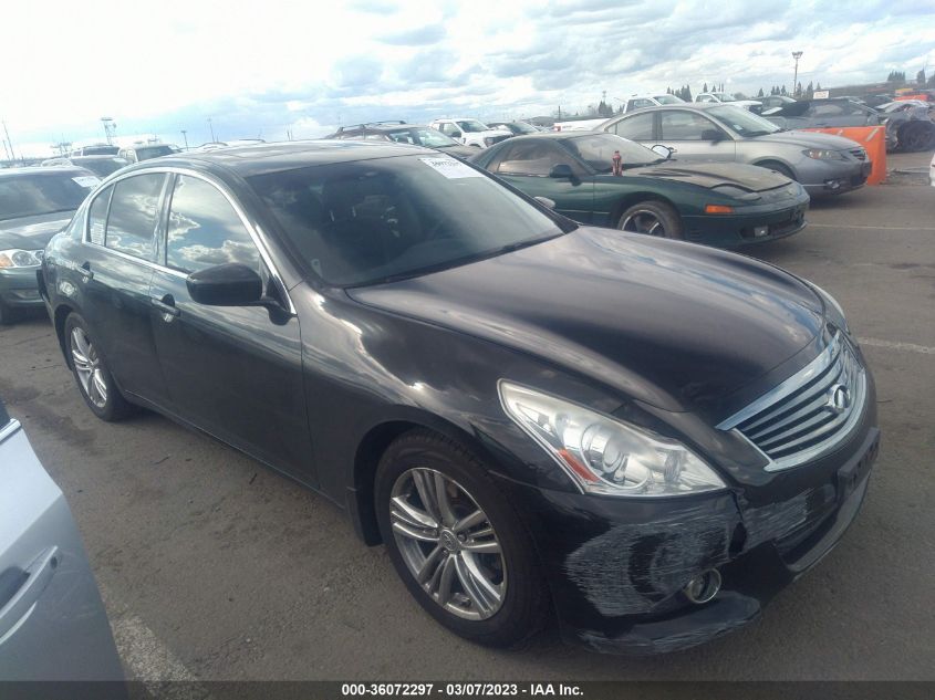 2013 INFINITI G37 SEDAN JOURNEY - JN1CV6AP0DM716573