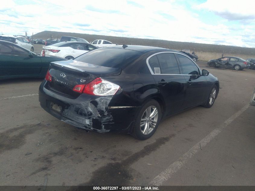 2013 INFINITI G37 SEDAN JOURNEY - JN1CV6AP0DM716573
