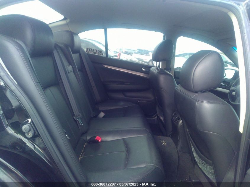 2013 INFINITI G37 SEDAN JOURNEY - JN1CV6AP0DM716573