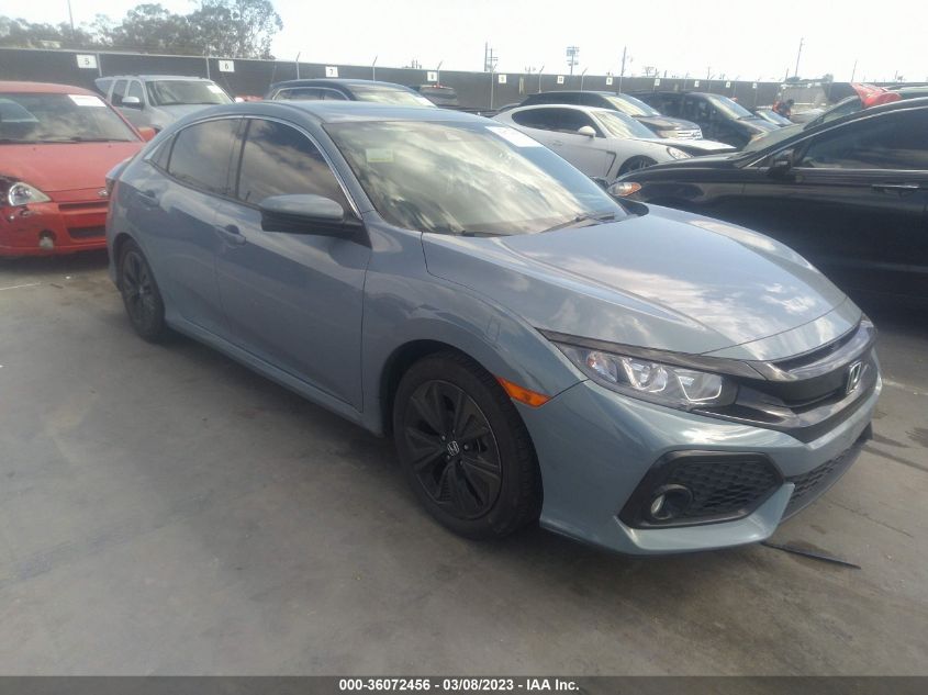 2019 HONDA CIVIC HATCHBACK EX - SHHFK7H66KU413324