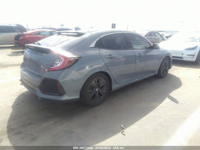 2019 HONDA CIVIC HATCHBACK EX - SHHFK7H66KU413324