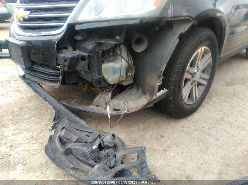2015 CHEVROLET TRAVERSE LT - 1GNKRGKDXFJ246345