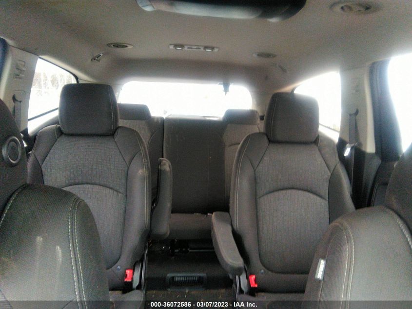 2015 CHEVROLET TRAVERSE LT - 1GNKRGKDXFJ246345