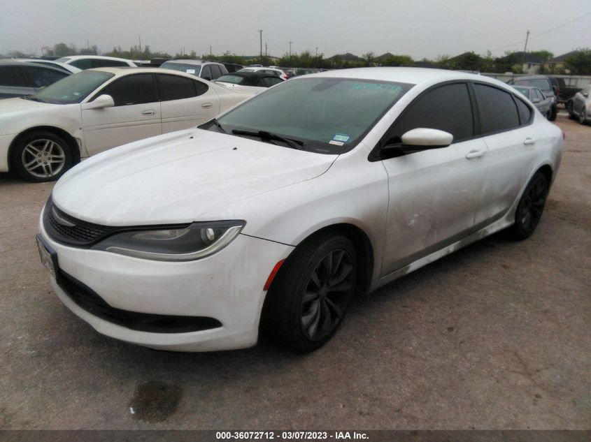 2015 CHRYSLER 200 S - 1C3CCCBB4FN720843