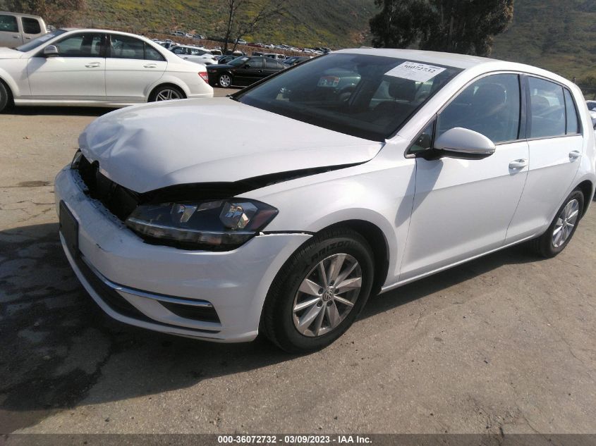 2018 VOLKSWAGEN GOLF S/SE - 3VWG17AU0JM280715